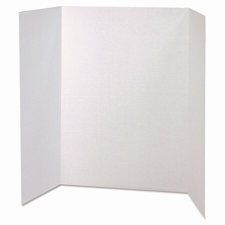 Pacon Presentation DsplyBoards, 48"x36", Wht, PK4 37634