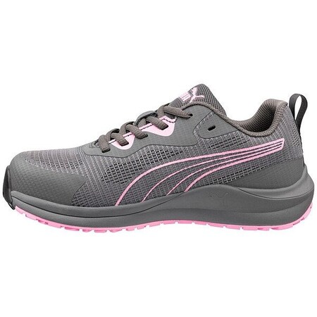 Puma Safety Shoes Athletic Shoe, Gray, Women's, 11, W, PR 642985-11W-804