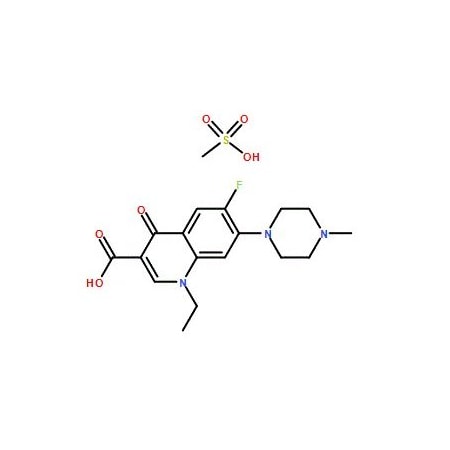 Ak Scientific Pefloxacin mesylate (5g), CAS 70458-95-6 R834-5g