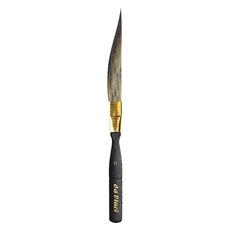 Da Vinci CASANEO Dagger Striper with Traditional Pinstriping Handle, Synthetic, Slant, Series 703, Size 0 VA-703_0