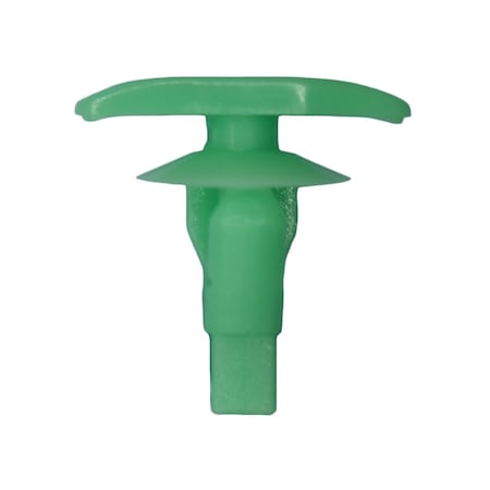 Auveco Weatherstrip Clip, Green Nylon, 25PK 21704