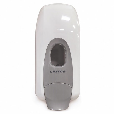 Betco Clario Manual Skin Care Foam Dispenser, 1 qt Capacity, White/Gray, 12PK 9254200