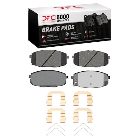 Dfc 5000 Advanced Disc Brake Pad Set, 1551-2035-03