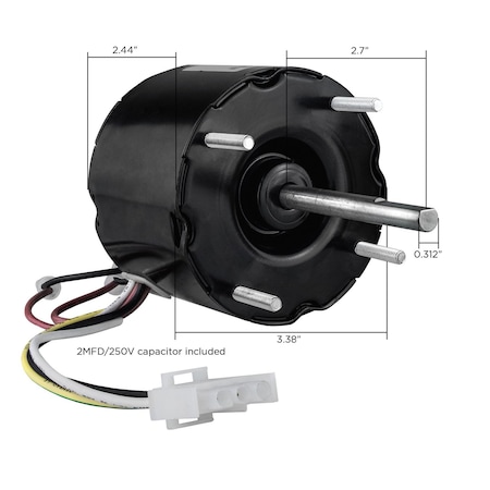 Pems Greenheck SP/CSP B80 Motor - OEM Replacement 315039A