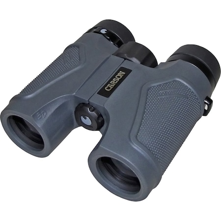 Carson General, Hunting, Nature Binocular, 8x Magnification, Roof Prism, 392 ft at 1000 yd Field of View TD-832
