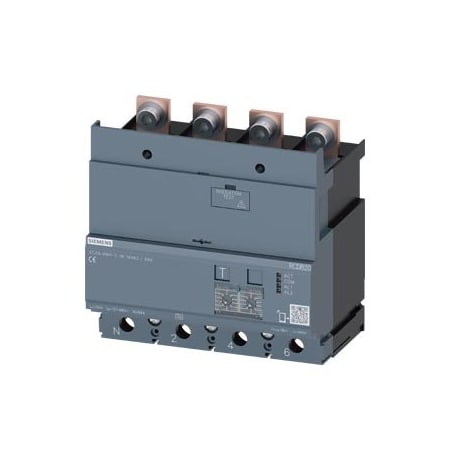 Siemens residual current device RCD820 advanced RCD type A loadside mounted rated 3VA9124-0RL30