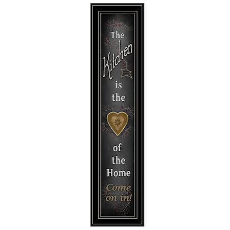 Homeroots Chalkboard Kitchen 4 Black Framed Print Kitchen Wall Art 406586