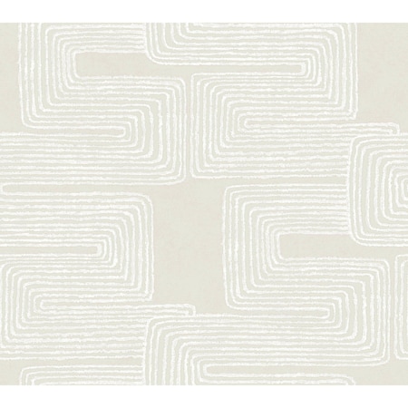 York Wallcoverings Zulu Thread Neutral and Pearl Wallpaper AG2036