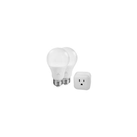 Globe Electric Smart WiFi LED Bulb Kit A19 E26 Medium Tunable White 60 W Soft White 34323