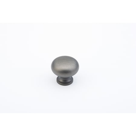 Schaub 1-1/4in Country Traditional Cabinet Knob Antique Nickel Finish 706-AN