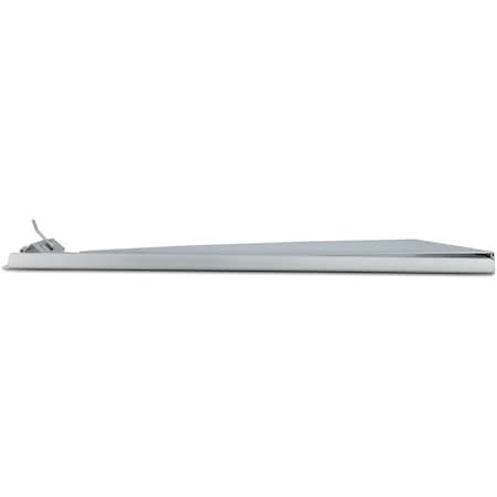 Saunders Aluminum Clipboard with Writing Plate, Gray SAU12017