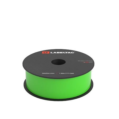 Labeltac LabelTac 4 and Pro Model Label Supply 1.5in x 150ft, Hi-Vis Green LT1522