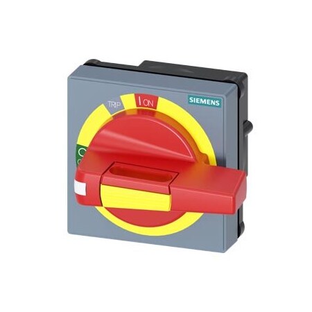 Siemens Handle with masking frame Emergency stop with tolerance compensation with 8UD1731-0AC25