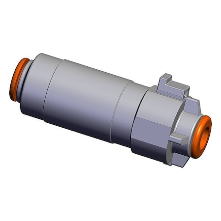 Smc In-Line Air Filter, Push-to-Connect ZFC5D