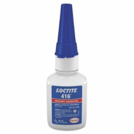 Loctite 1 oz 416 Super Bonder Instant Adhesive, Clear 442-135452