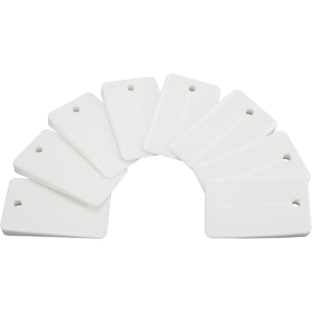 Plumb Pak White Plastic Toilet Shim, 8PK PP836-55