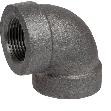 Usa Industrials Pipe Fittings - Black-Coated Malleable Iron - Class 300 - Elbow - 1/4in NPT Female ZUSA-PF-20271