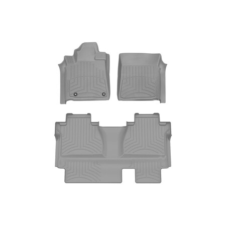 Weathertech Grey Front & Rear FloorLiner HP, 2014 - 2021 Toyota  Tundra 464081-460939IM