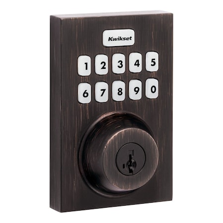 Kwikset Keypad Deadbolts Venetian Bronze HC620CNTZW700LR-11PS