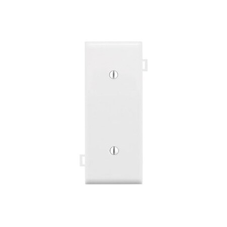 Leviton Blank Wallplate, Sectional, Gang 1, White PSC14-W