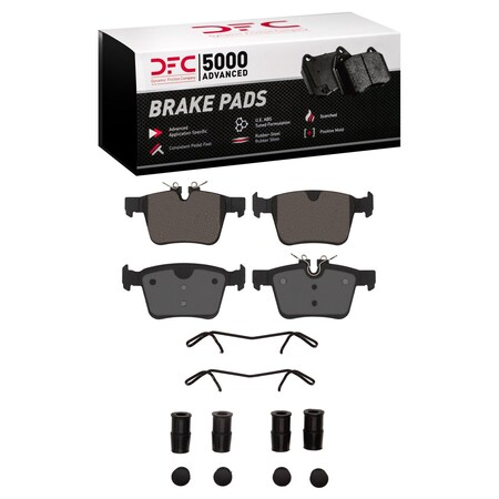 Dfc 5000 Advanced Disc Brake Pad Set,  1551-1821-11