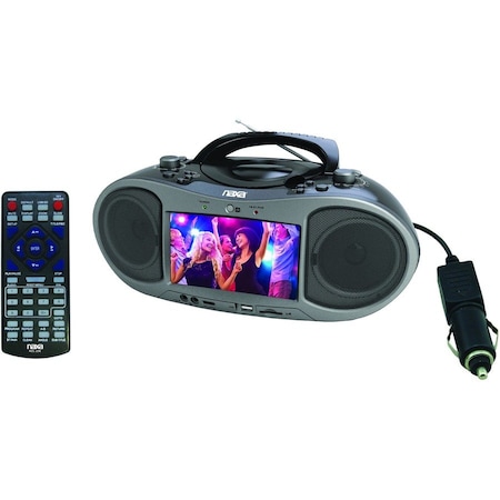 Naxa 7" Bluetooth DVD Player NDL-256