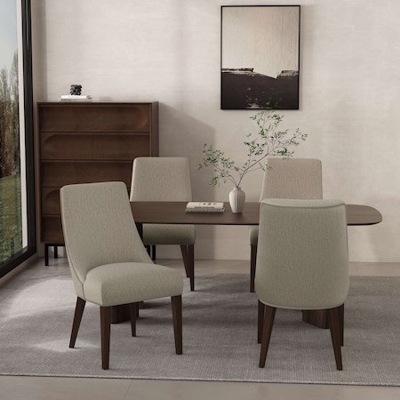 Manhattan Comfort Beever Dining Chair in Taupe, 4PK 2-DC103-TP