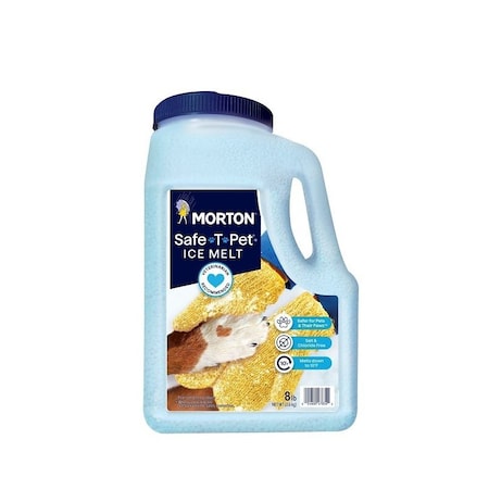 Morton Salt Safe-T-Pet Snow and Ice Melt, 8 lb Jug F178340004G