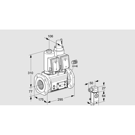 Honeywell Kromschroder VCS665F05NLWGR3E/3-34/MMEM KS88202885