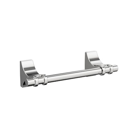 Amerock Davenport Chrome Transitional Pivoting Double Post Toilet Paper Holder BH3605126