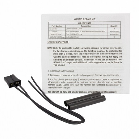 Motorcraft Speaker Connector, WPT969
