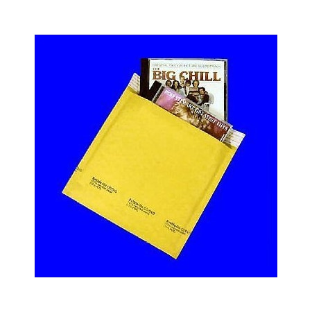 Bubblefast Case of 250 CD Bubble Mailers, 250PK CD-250