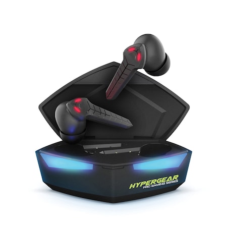 Hypergear CobraStrike In-Ear True Wireless Stereo Bluetooth Gaming Earbuds with Microphone and Charging Case 15524