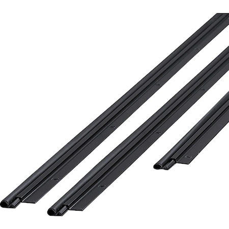 M-D Building Products Building Products 36''x84'' Black Flat-design Aluminum & Vinyl Screw-on Top & Sides Door Seal Kit 11825