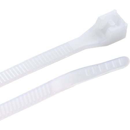 Gardner Bender 4''x0.10'' Natural Color Nylon Cable Tie, 100PK 46-104