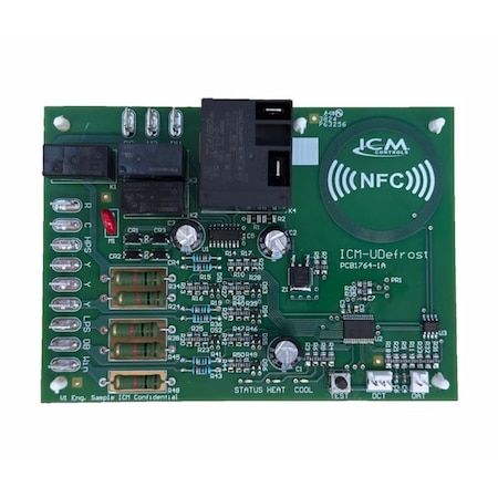 Icm Controls 24V Universal Time & Temperature Defrost Control Board For Heat Pumps ICM-UDEFROST