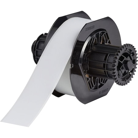 Brady Flame Retardant Polyimide Wire and Cable Labels 1.5 in W x 85 ft L White B33C-1500-472