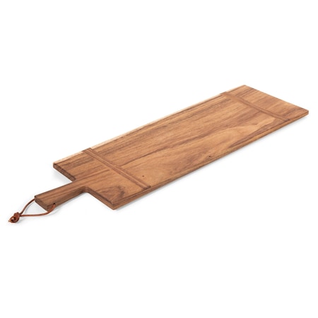 Picnic Time Family Of Brands Madera Rectangular Long Charcuterie Board - 29 x 9, Caribbean Walnut 653-29-505-000-0