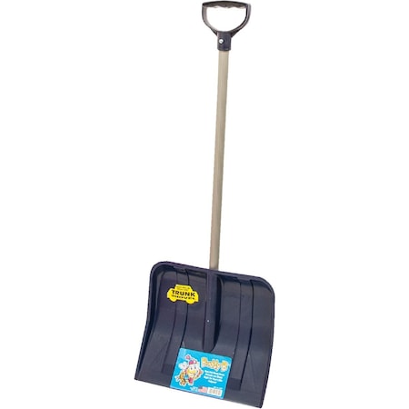 Buddy B 12'' Poly Childrens Snow Shovel with 24'' Poly Handle 227P-S