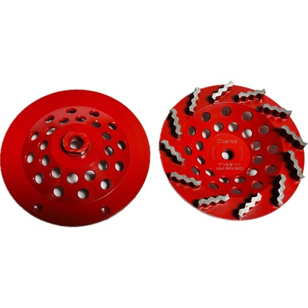 Vantage Product E Segmented Cup Wheel, Concrete Cutting, 7'' SWSEG712A1HT-M