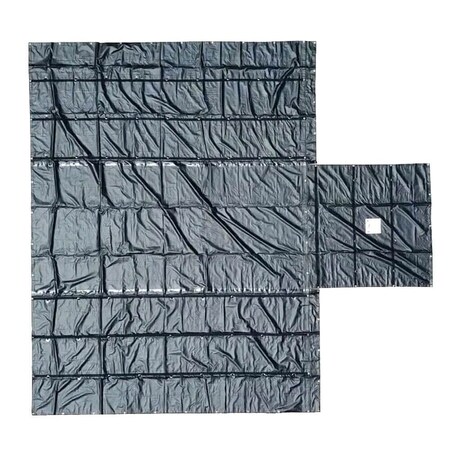 Mytee Products Airbag / Parachute Fabric UltraLight Lumber Tarp 24x27 8ft Drop - Black LT-AB