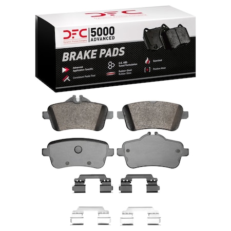 Dfc 5000 Advanced Disc Brake Pad Set,  1551-1630-01