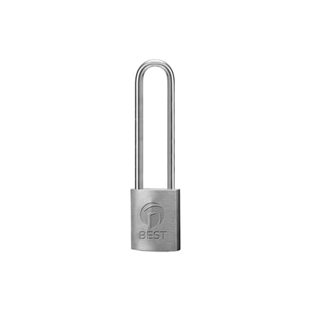 Best Access Solutions Brass Chrome Plated Padlock, Non-Key Retained 11B782-L