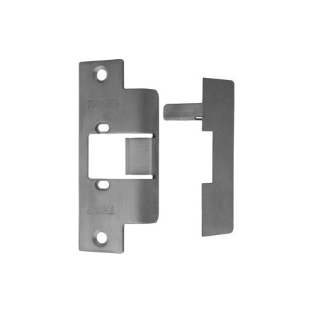 Trine Access Technology 3000 Faceplate 4-7/8in x 1-1/4in, Wood, Metal or Aluminum Frames, Satin Stainless 478-32D