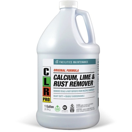 Clr Pro Calcium, Lime and Rust Remover, 1 gal Bottle CL-4PRO