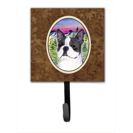 Carolines Treasures Boston Terrier Leash Holder Or Key Hook SS8339SH4