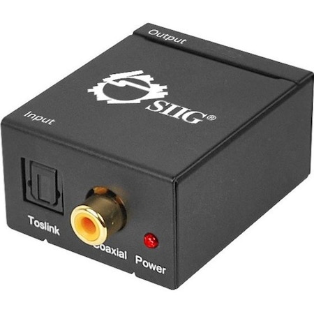 Siig Converts Digital Audio To Analog L/R Stereo CE-CV0011-S2