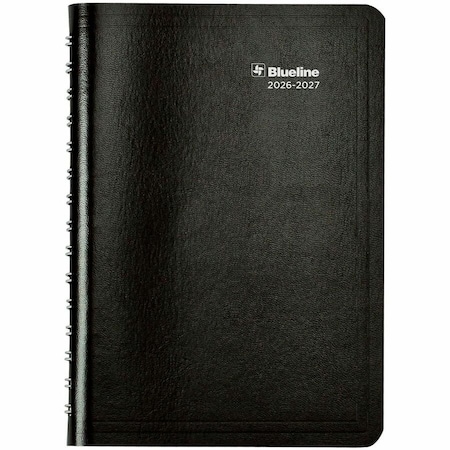 Rediform Planner, Black, 1/4" H, 5" W REDCA101BLK