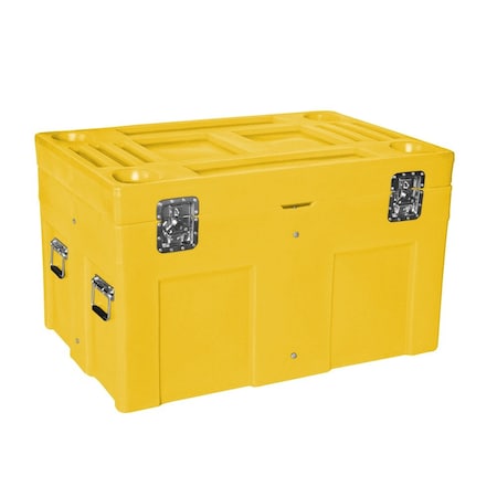 Myton Industries Bulk Ship Container, 15 cubic ft., 850lbs., capacity, YLW SC-4534-1 YELLOW