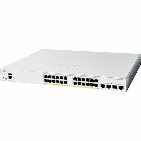 Cisco Catalyst 1200 24-port GE, PoE, 4x1G SFP C1200-24P-4G
